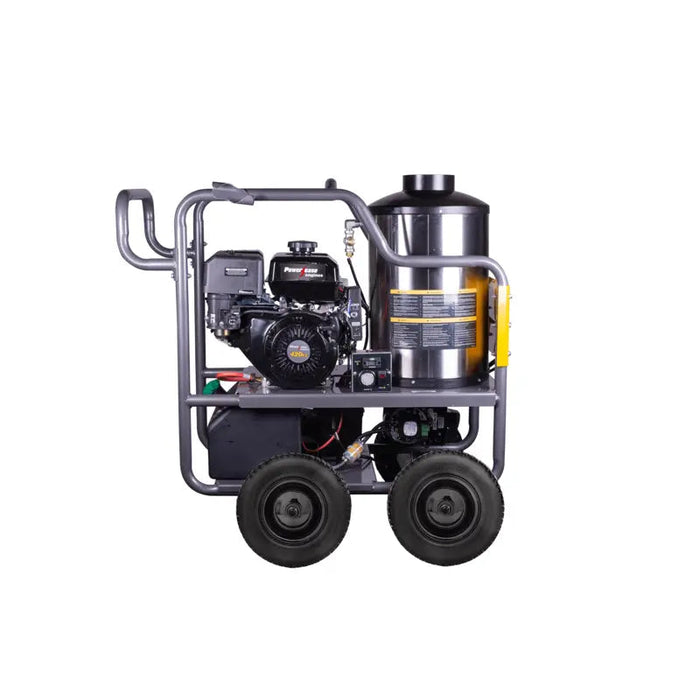 BE 4,000 PSI - 4.0 GPM Hot Water Pressure Washer with Powerease 420 Engine and AR Triplex Pump