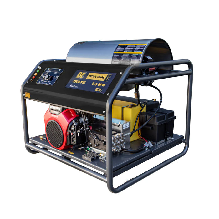 BE 3500PSI 5.6GPM Hot Water Pressure Washer