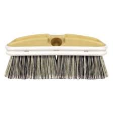 10" Black/White Fountain Brush